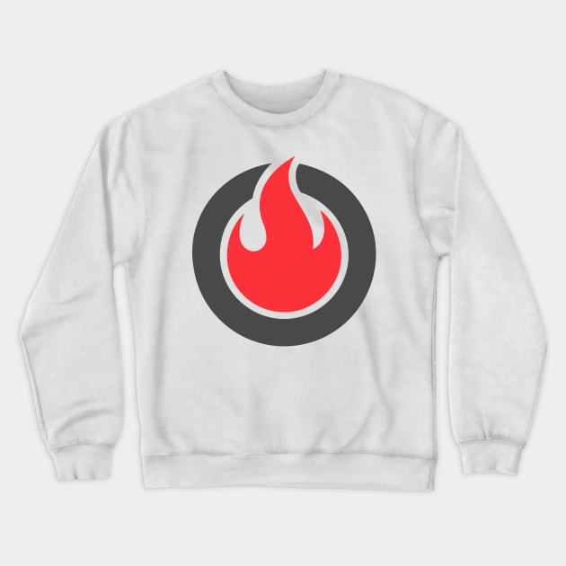 Inferno JS logo Crewneck Sweatshirt by hipstuff